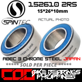 152610 RS / 2RS JAPAN Chrome Steel Rubber Sealed Bearing for Bike Hubs