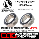 15268 RS / 2RS JAPAN Chrome Steel Rubber Sealed Bearing for Bike Hubs