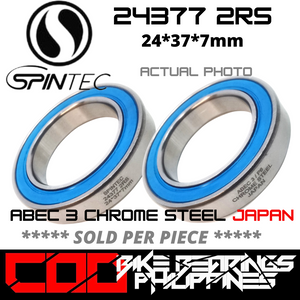 24377 RS / 2RS JAPAN Chrome Steel Rubber Sealed Bearing for Bike Bottom Brackets