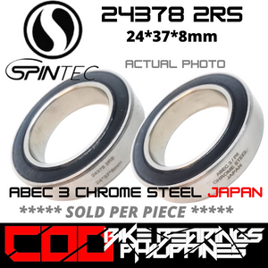 24378 RS / 2RS  JAPAN Chrome Steel Rubber Sealed Bearing for Bike Bottom Brackets