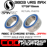 3803 VRS MAX JAPAN Chrome Steel Rubber Sealed Bearing for Full Sus Bike Frames