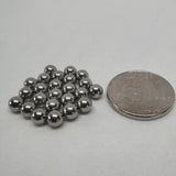 3/16" (4.763mm) Stainless Steel Loose Ball Bearings (24pcs) for Bike Hubs