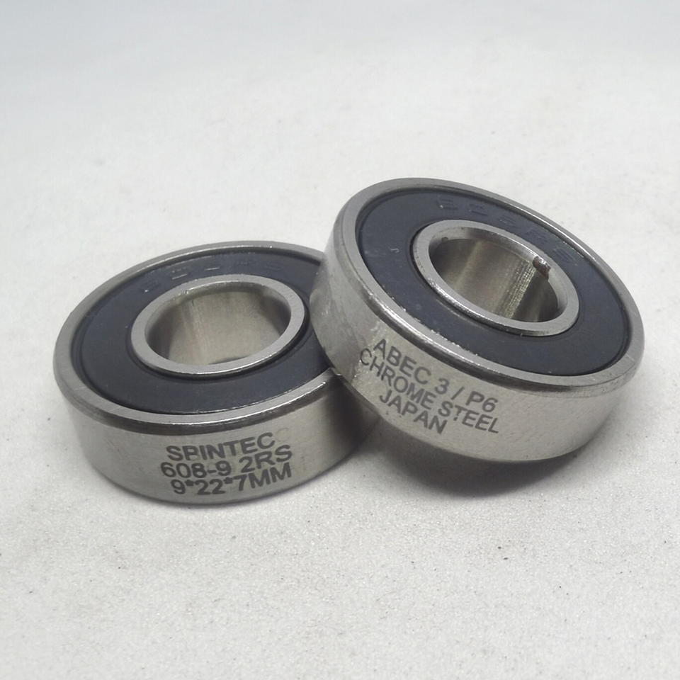 608-9 2RS JAPAN Chrome Steel Rubber Sealed Bearings for Bike Hubs