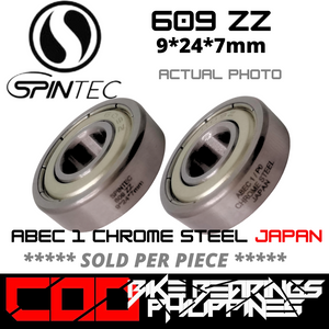 609ZZ JAPAN Chrome Steel Metal Sealed Bearings for Bike Hubs