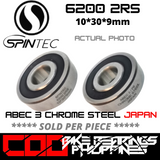 6200 RS / 2RS JAPAN Chrome Steel Rubber Sealed Bearing for Bike Hubs