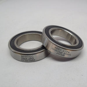 6804 RS / 2RS JAPAN Chrome Steel Rubber Sealed Bearing for Bike Hubs