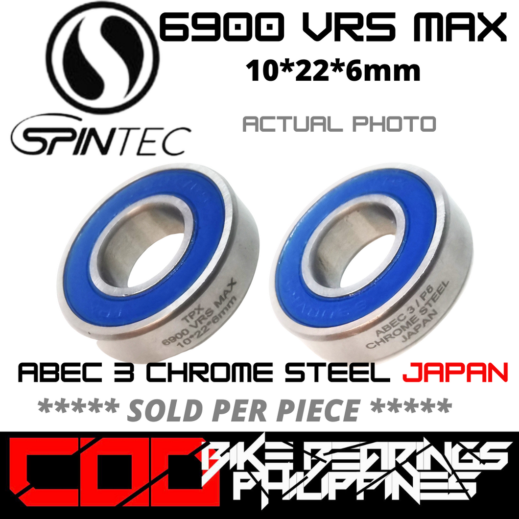 6900 VRS  MAX Chrome Steel JAPAN Rubber Sealed Bearing for Full Suspension Bike Frames