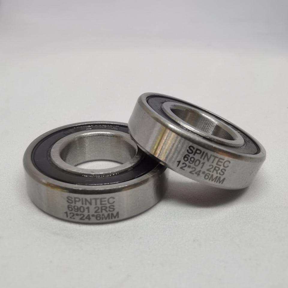 6901 RS / 2RS JAPAN Chrome Steel Rubber Sealed Bearing for Bike Hubs