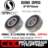 696 RS / 2RS JAPAN Chrome Steel Rubber Sealed Bearing for Bicycles