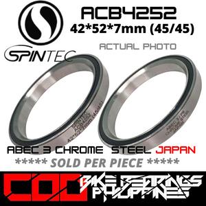 ACB4252 JAPAN Chrome Steel Rubber Sealed Bearing for Bike Headsets