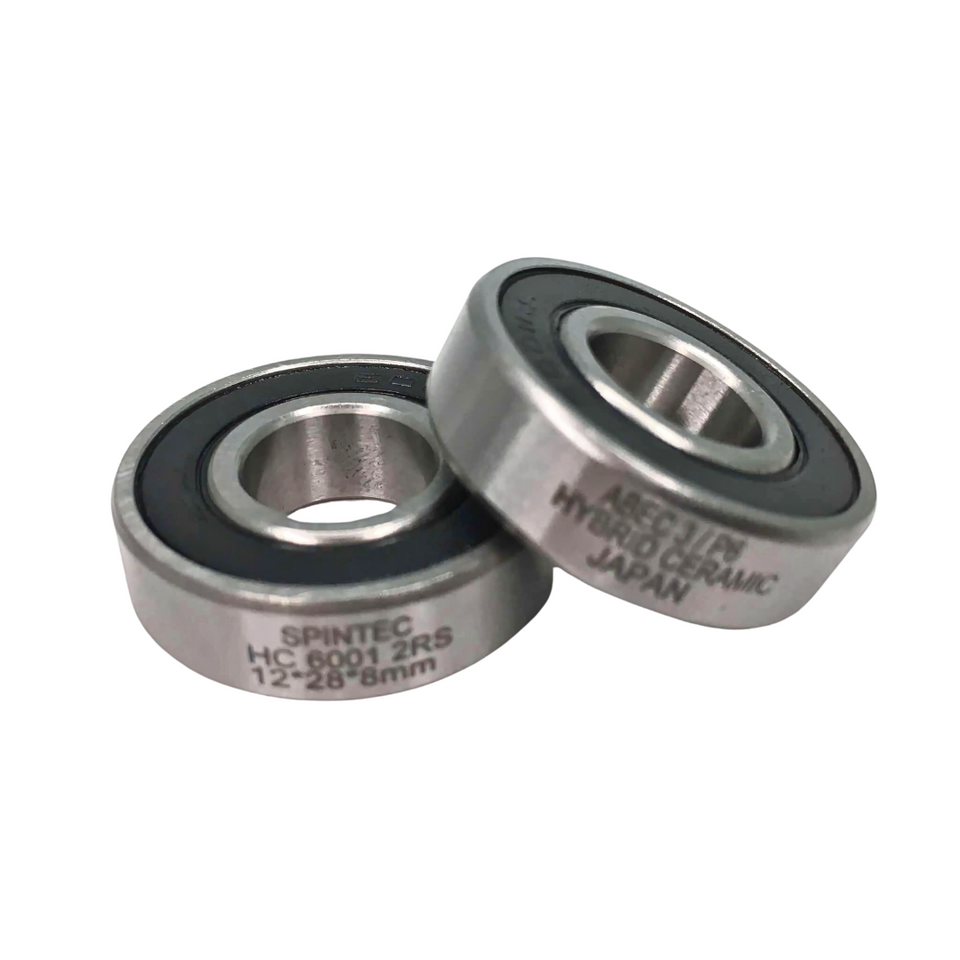 HC 6001 2RS HYBRID CERAMIC JAPAN Bearings for Bike Hubs