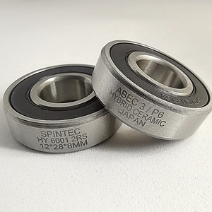 HY 6001 2RS HYBRID CERAMIC JAPAN Bearings for Bike Hubs