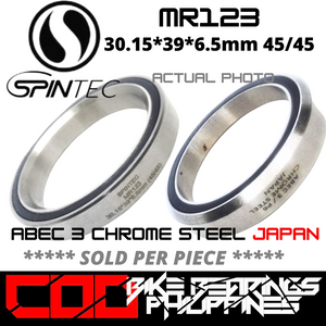 MR123 JAPAN Chrome Steel Rubber Sealed Bearing for Bike Headsets