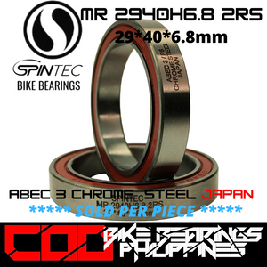 MR 2940H6.8 2RS Japan Chrome Steel Rubber Sealed Bearings for Bike Bottom Brackets