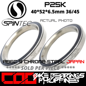 P25K Chrome Steel JAPAN Rubber Sealed Bearing for Bike Headsets