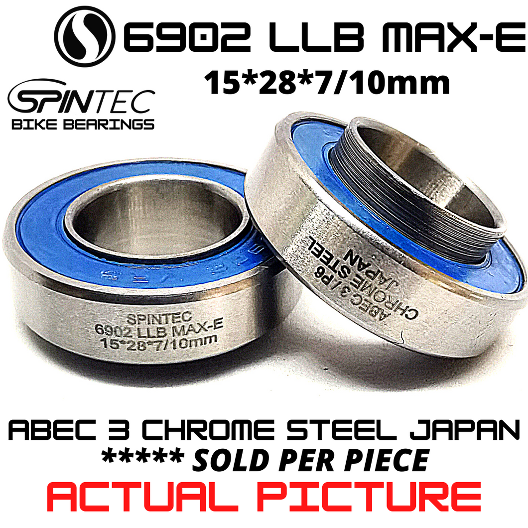 6902 VRS MAX-E Chrome Steel JAPAN Rubber Sealed Bearing for Full Sus Bike Frames