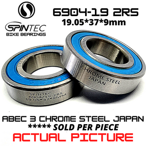 6904-19 RS / 2RS JAPAN Chrome Steel Rubber Sealed Bearing for BMX Bottom Brackets