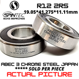 R12  RS / 2RS JAPAN Rubber Sealed Bearing for Bike Bottom Brackets